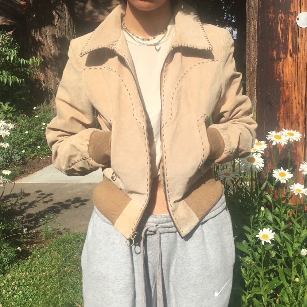 Guess leather jacket